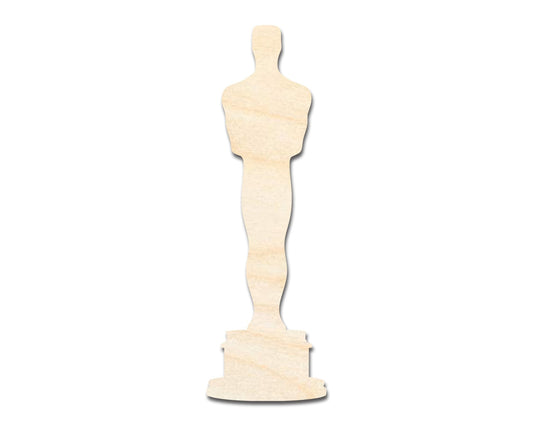 Unfinished Wood Movie Award Shape | DIY Craft Cutout | up to 46" DIY - NameSigns.com