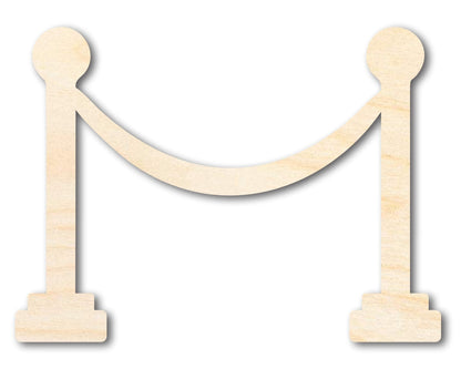 Unfinished Wood Movie Rope Shape | DIY Craft Cutout | up to 46" DIY - NameSigns.com