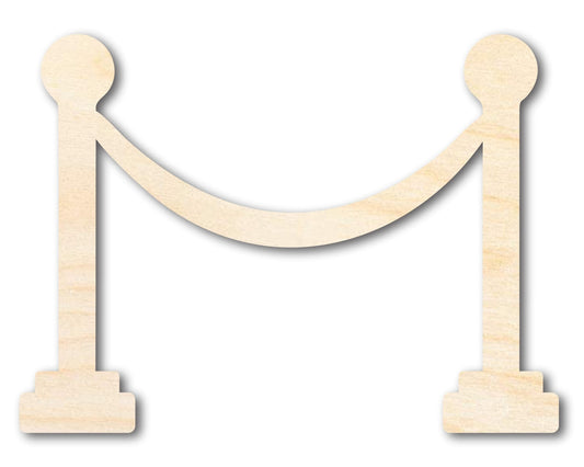 Unfinished Wood Movie Rope Shape | DIY Craft Cutout | up to 46" DIY - NameSigns.com