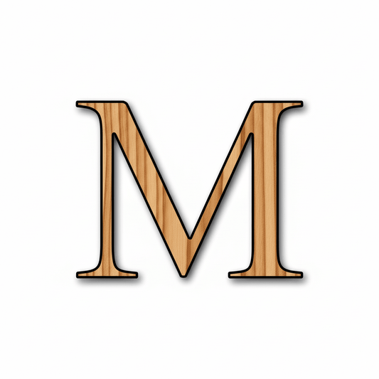 Unfinished Wood Mu Silhouette - Craft - up to 46" DIY - NameSigns.com
