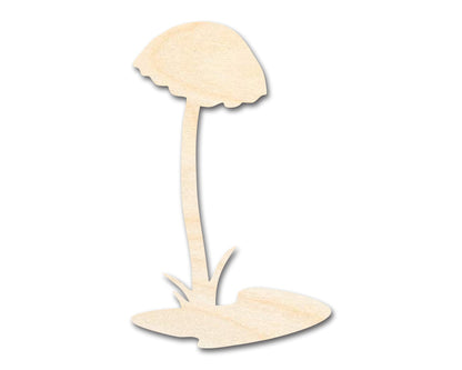 Unfinished Wood Mushroom Shape - Craft - up to 46" - NameSigns.com