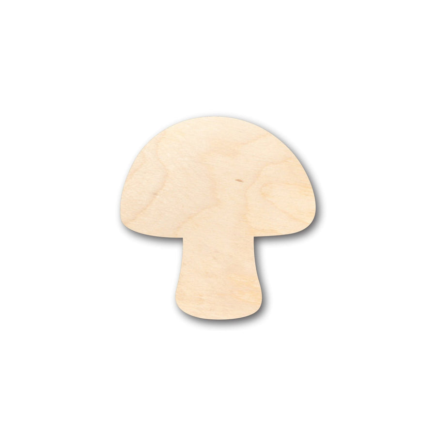 Unfinished Wood Mushroom Shape - Craft - up to 46" DIY - NameSigns.com