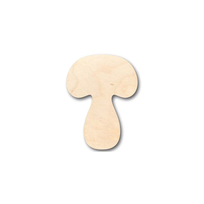 Unfinished Wood Mushroom Shape - Nature - Food - Craft - up to 46" DIY - NameSigns.com