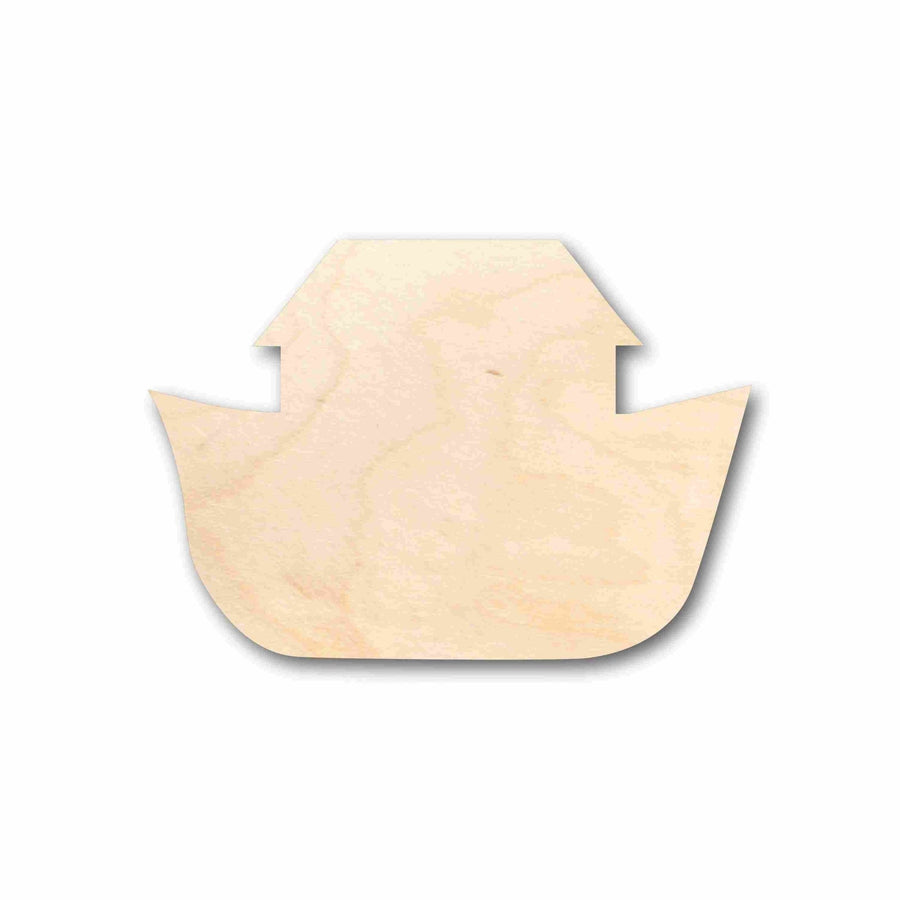 Unfinished Wood Noah's Arc Silhouette - Craft - up to 46" DIY - NameSigns.com