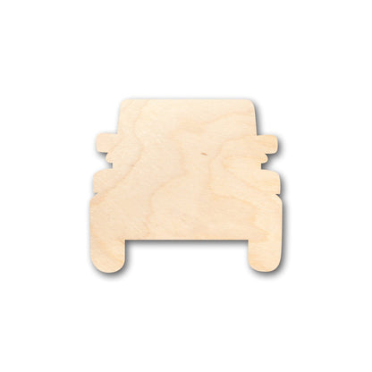 Unfinished Wood Off Road Vehicle Shape - Craft - up to 46" DIY - NameSigns.com
