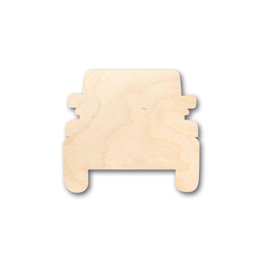 Unfinished Wood Off Road Vehicle Shape - Craft - up to 46" DIY - NameSigns.com