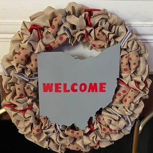 Unfinished Wood Ohio Shape - State - Craft - up to 46" DIY - NameSigns.com