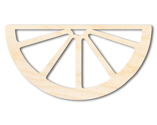 Unfinished Wood Orange Slice Shape | DIY Craft Cutout | up to 46" DIY - NameSigns.com