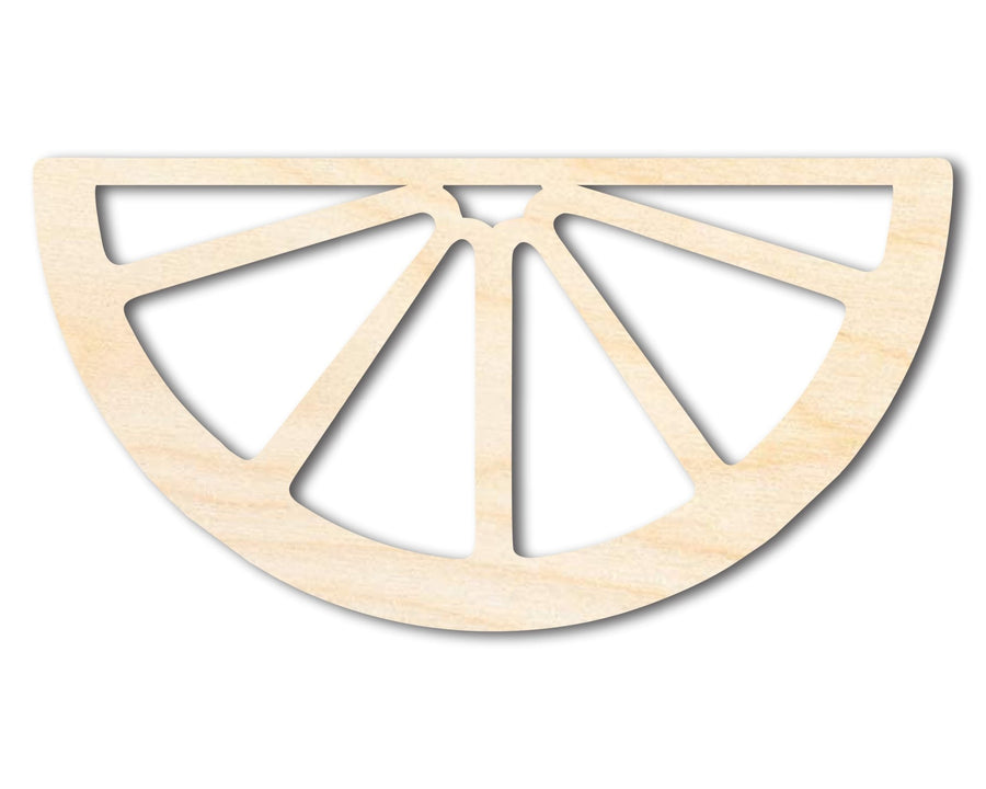 Unfinished Wood Orange Slice Shape | DIY Craft Cutout | up to 46" DIY - NameSigns.com