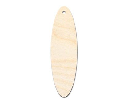 Unfinished Wood Oval Bookmark Shape | DIY Craft Cutout | up to 12" DIY - NameSigns.com