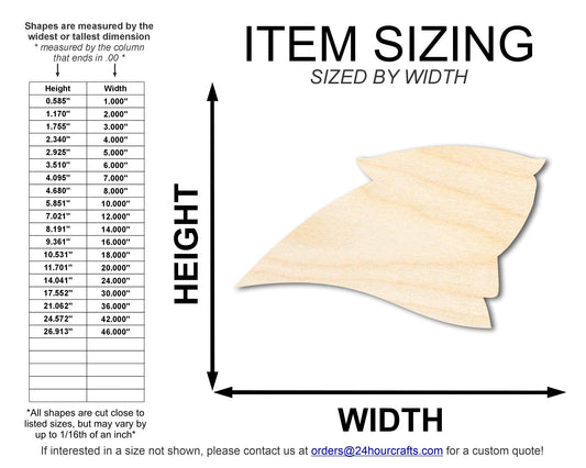Unfinished Wood Panther Mascot Shape | DIY Craft Cutout | up to 46" DIY - NameSigns.com