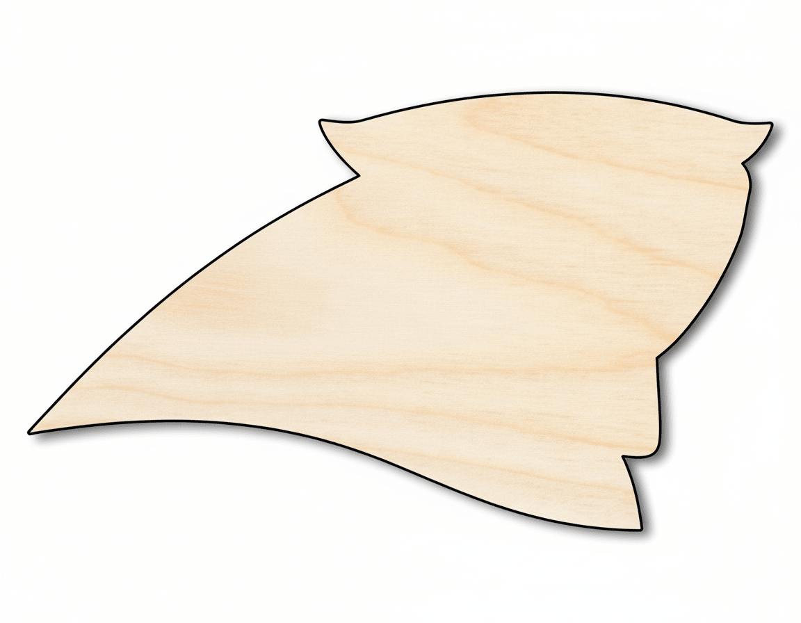 Unfinished Wood Panther Mascot Shape | DIY Craft Cutout | up to 46" DIY - NameSigns.com