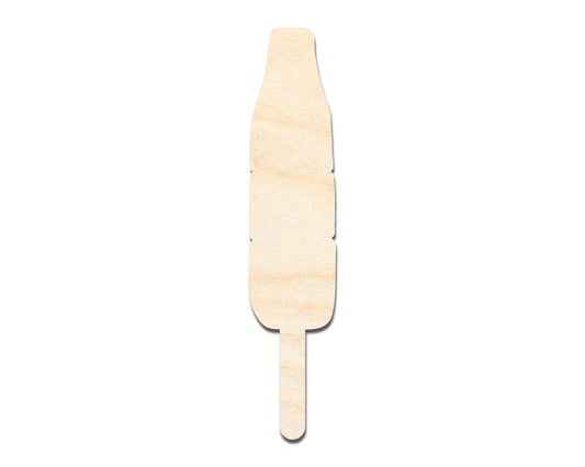 Unfinished Wood Patriotic Popsicle Shape | DIY Craft Cutout | up to 46" DIY - NameSigns.com