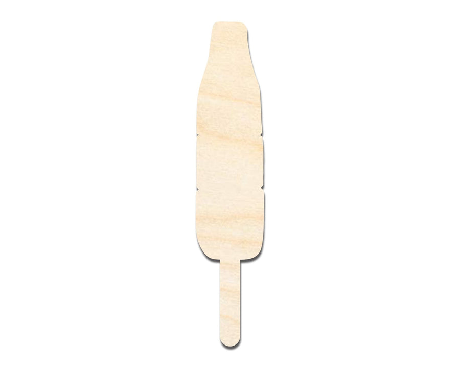 Unfinished Wood Patriotic Popsicle Shape | DIY Craft Cutout | up to 46" DIY - NameSigns.com