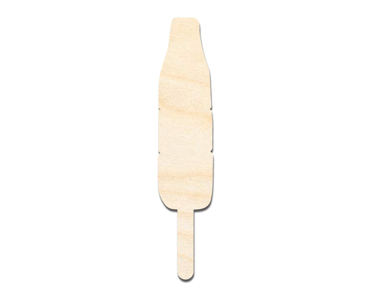 Unfinished Wood Patriotic Popsicle Shape | DIY Craft Cutout | up to 46" DIY - NameSigns.com