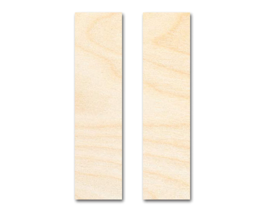 Unfinished Wood Pause Shape | DIY Craft Cutout | up to 46" DIY - NameSigns.com