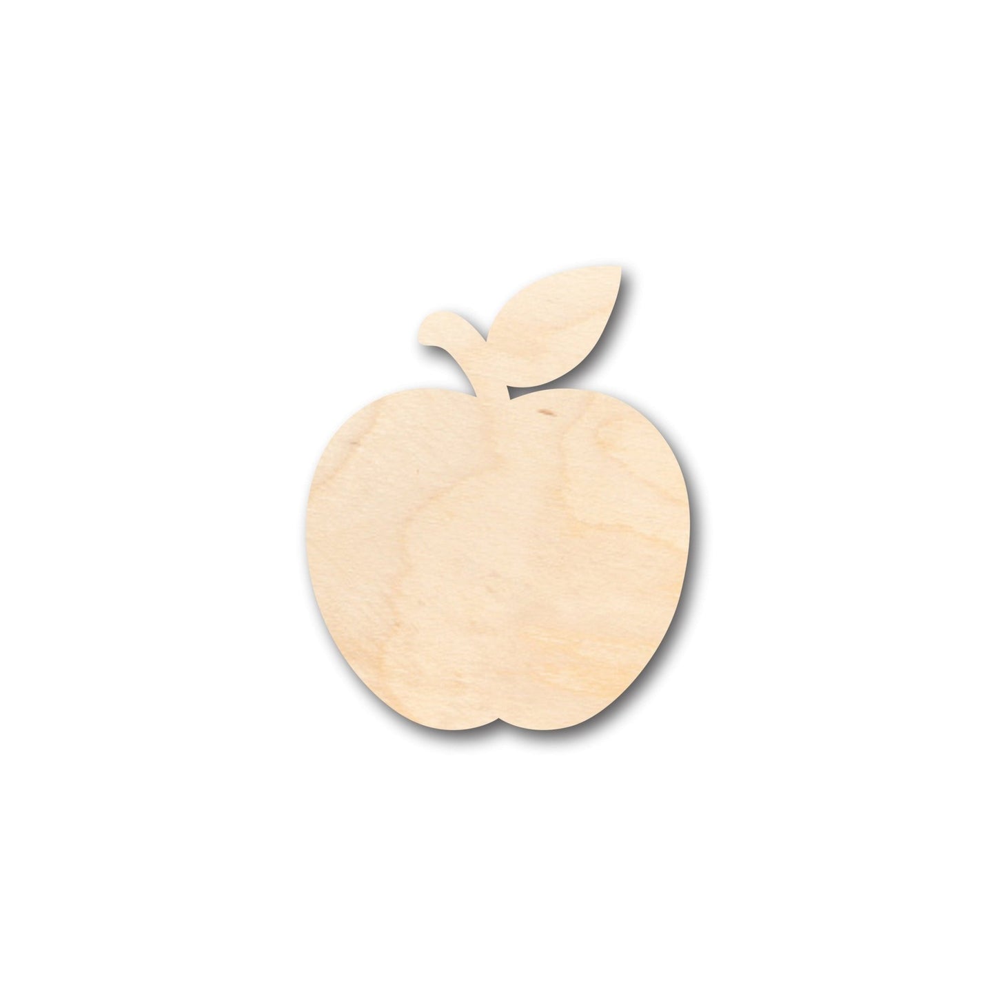 Unfinished Wood Peach Shape - Craft - up to 46" DIY - NameSigns.com