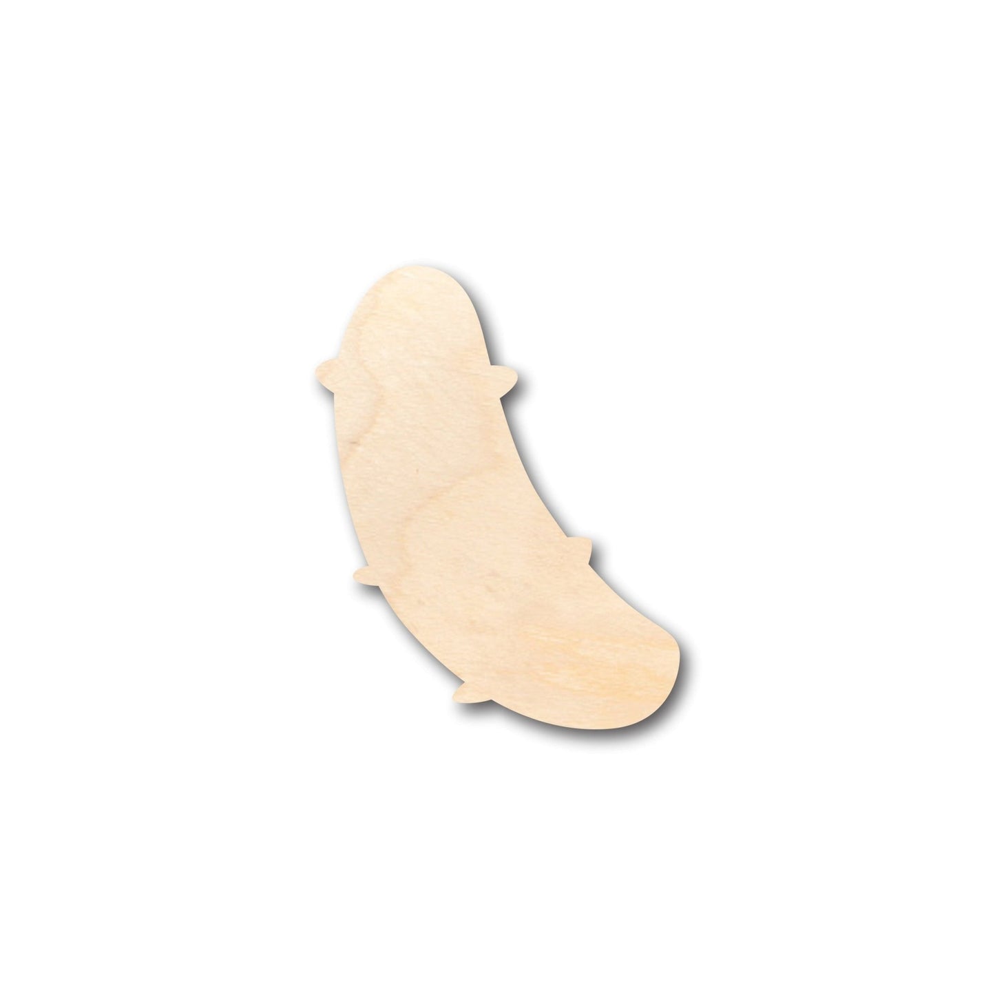 Unfinished Wood Pickle Shape - Craft - up to 46" DIY - NameSigns.com