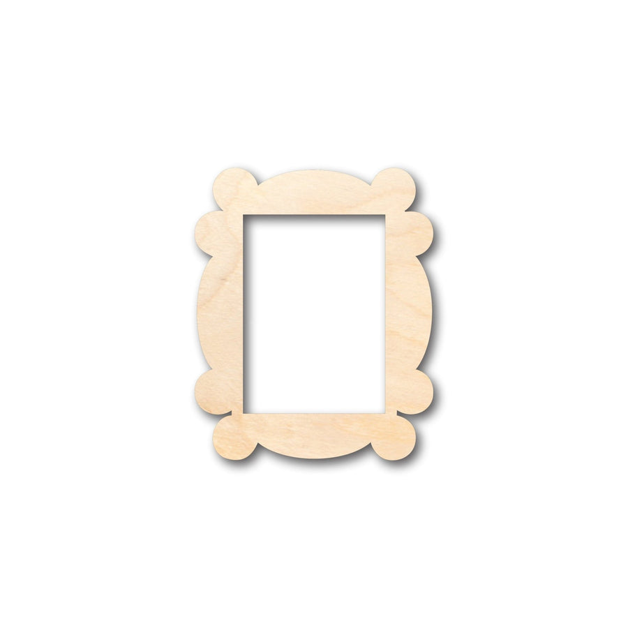 Unfinished Wood Picture Frame Shape - Craft - up to 46" DIY - NameSigns.com