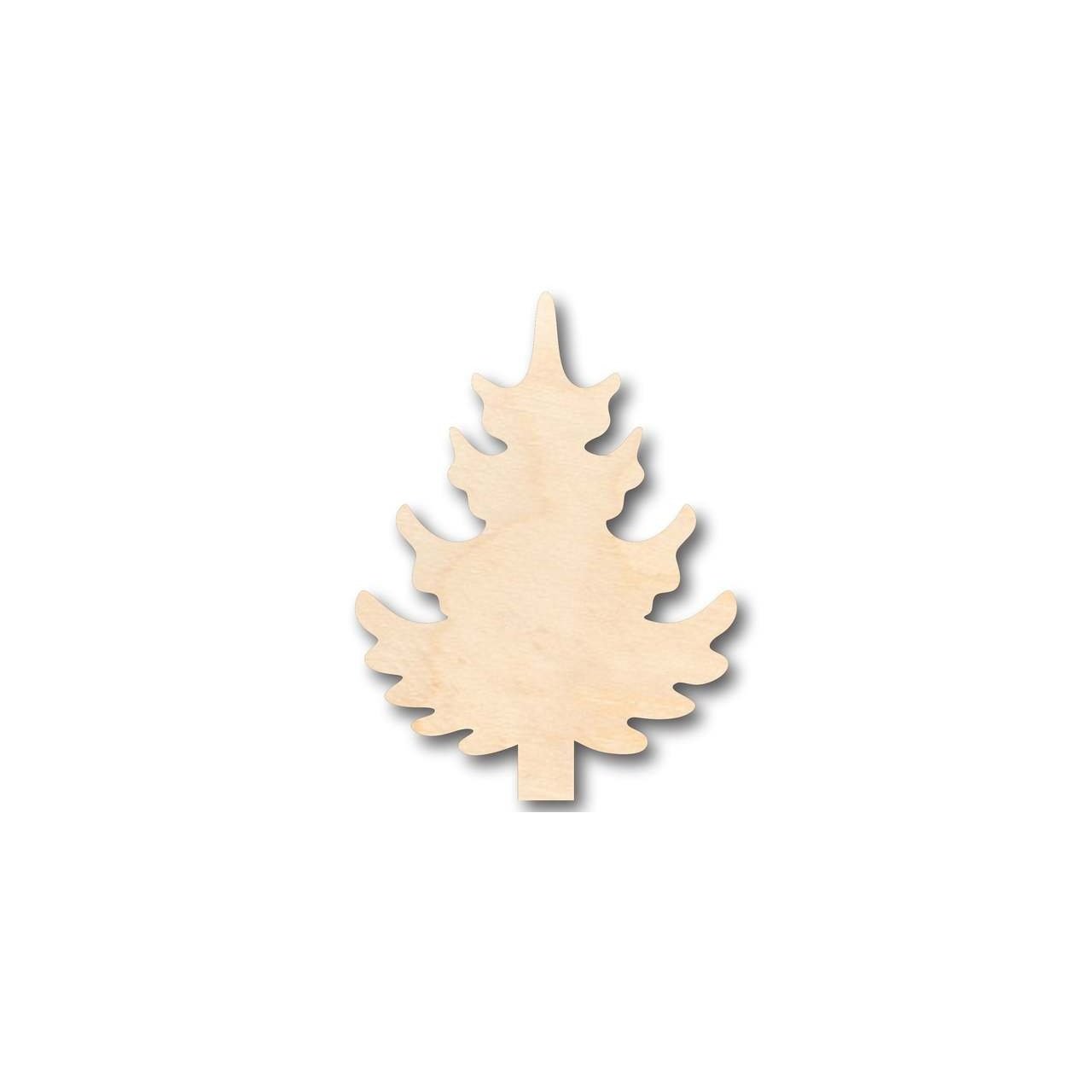 Unfinished Wood Pine Tree Shape - Fall - Winter - Craft - up to 46" DIY - NameSigns.com