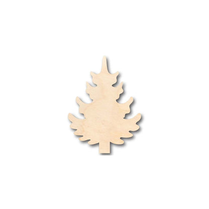 Unfinished Wood Pine Tree Shape - Fall - Winter - Craft - up to 46" DIY - NameSigns.com
