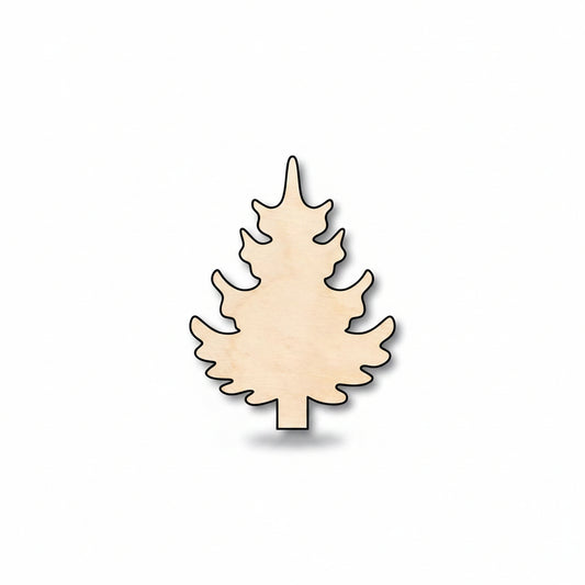 Unfinished Wood Pine Tree Shape - Fall - Winter - Craft - up to 46" DIY - NameSigns.com