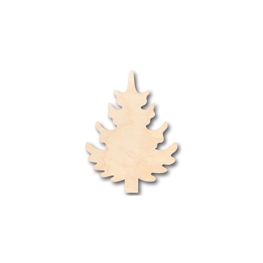 Unfinished Wood Pine Tree - Wooden Cutout Craft Shape | DIY Rustic Decor - NameSigns.com