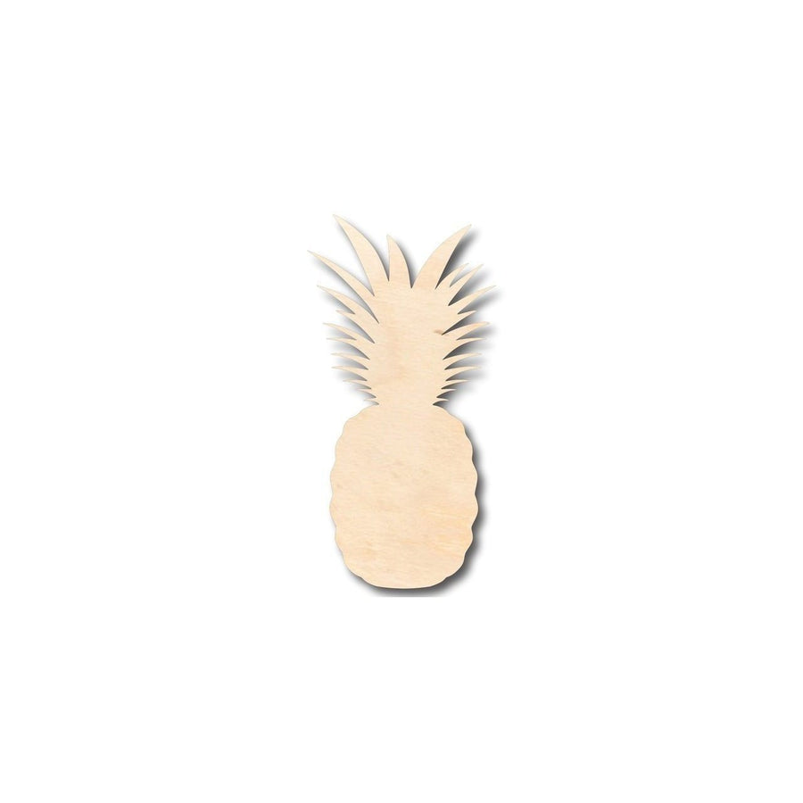 Unfinished Wood Pineapple Shape - Fruit - Tropical - Craft - up to 46" DIY - NameSigns.com