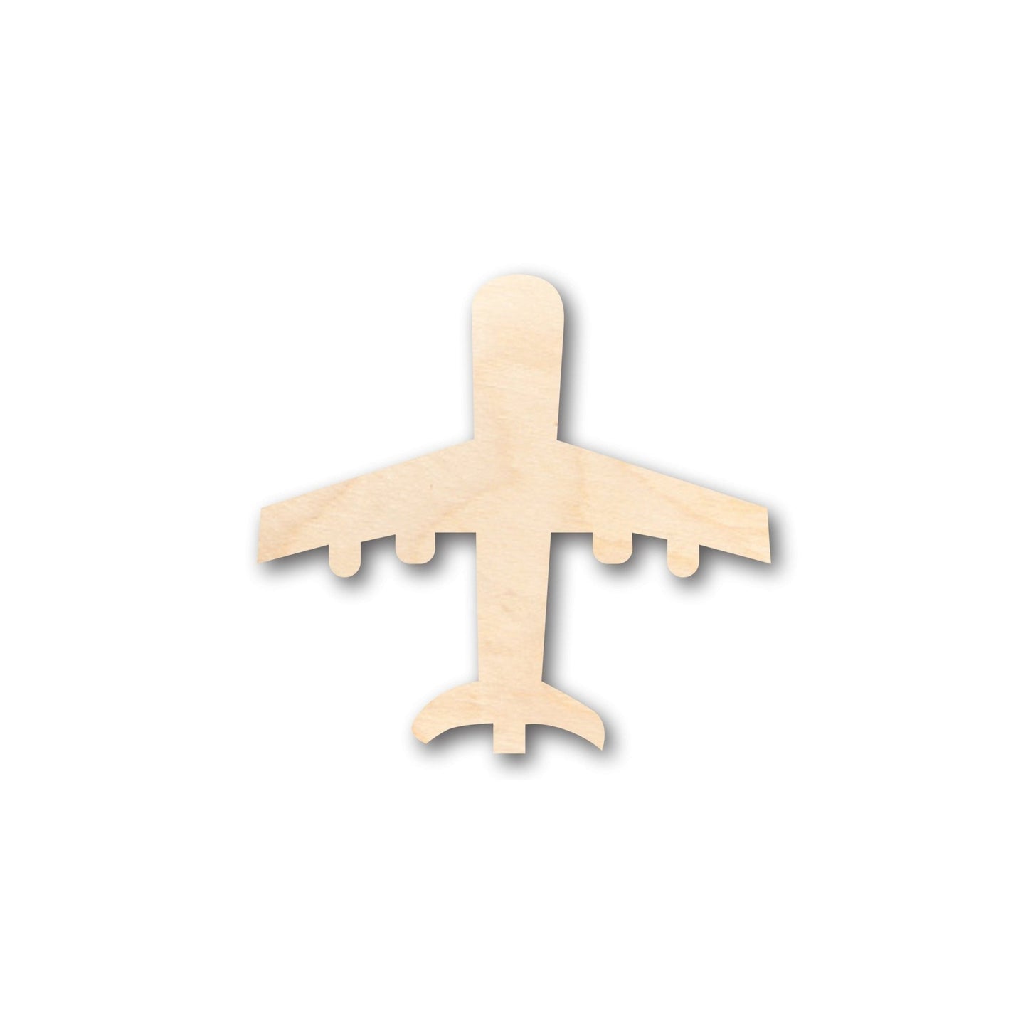 Unfinished Wood Planes Shape - Craft - up to 46" DIY - NameSigns.com