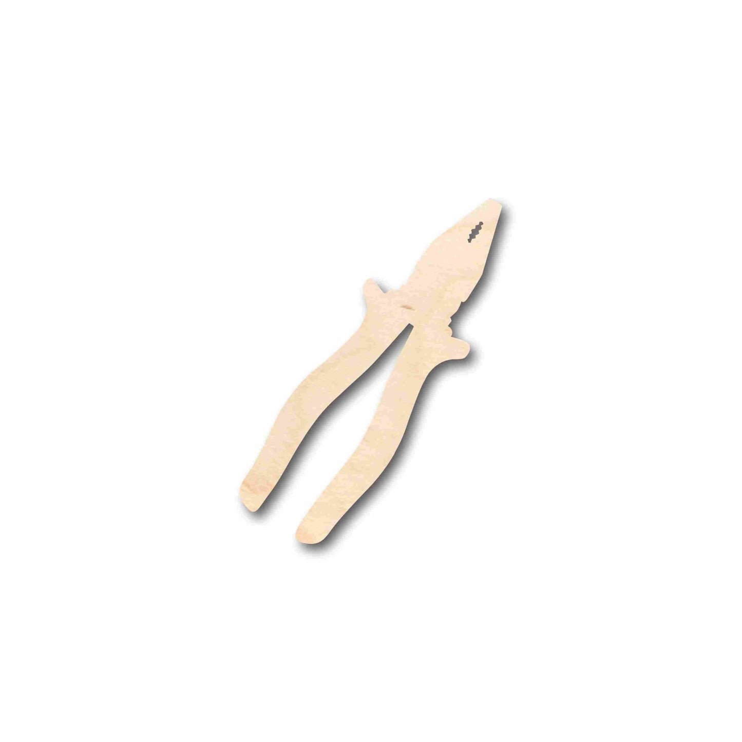 Unfinished Wood Plier Silhouette - Craft - up to 46" DIY - NameSigns.com