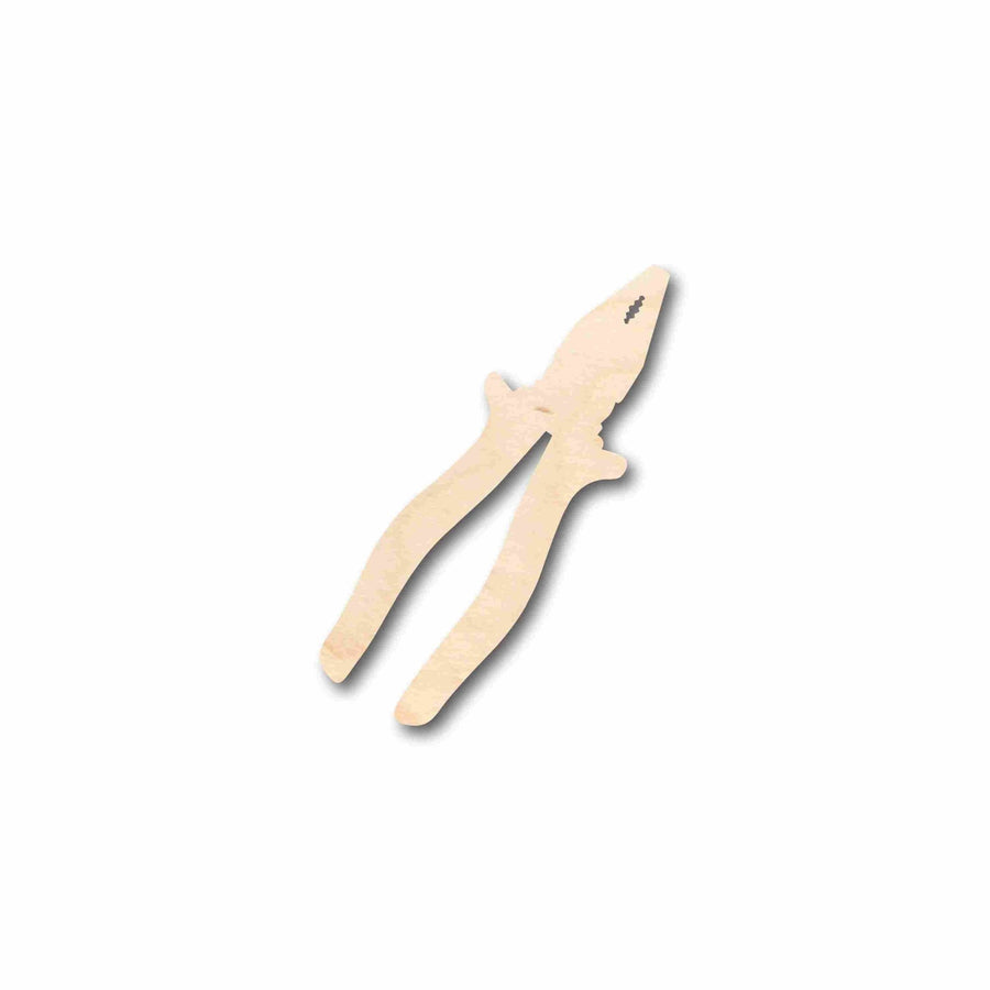 Unfinished Wood Plier Silhouette - Craft - up to 46" DIY - NameSigns.com