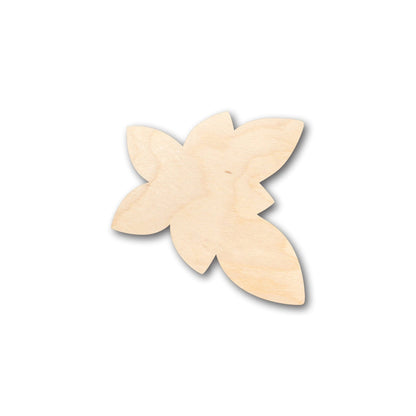 Unfinished Wood Plumeria Flower Shape - Craft - up to 46" DIY - NameSigns.com