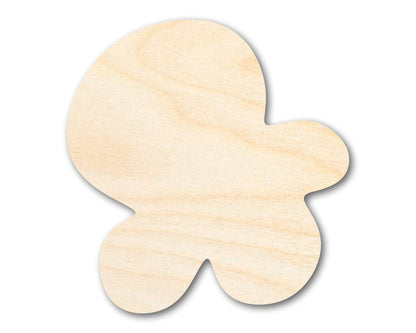 Unfinished Wood Popcorn Kernal Shape | Craft Cutout | up to 46" DIY - NameSigns.com
