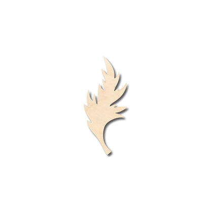 Unfinished Wood Poppy Leaf Shape - Spring - Craft - up to 46" DIY - NameSigns.com
