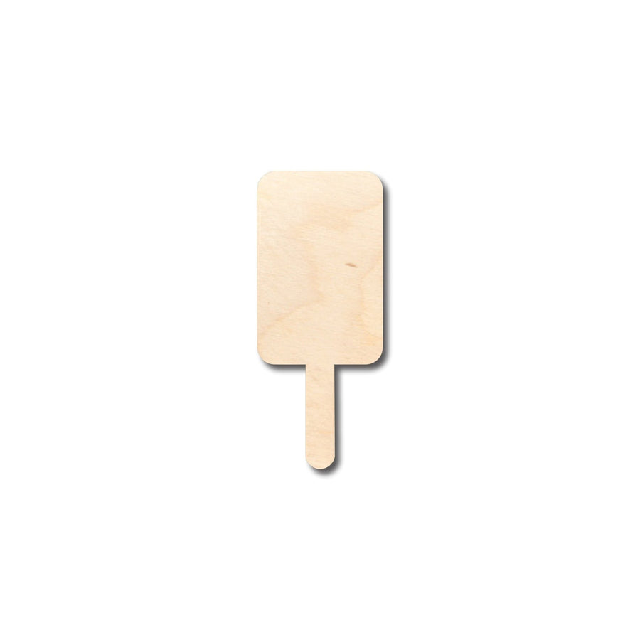Unfinished Wood Popsicle Shape - Craft - up to 46" DIY - NameSigns.com