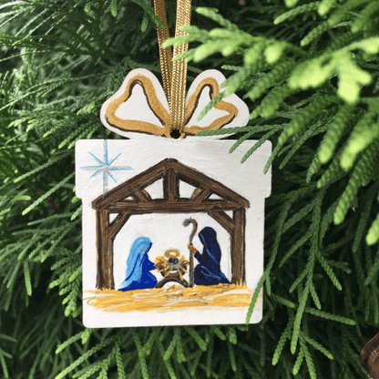 Unfinished Wood Present Gift Shape - Christmas - Birthday - Craft - up to 46" DIY - NameSigns.com