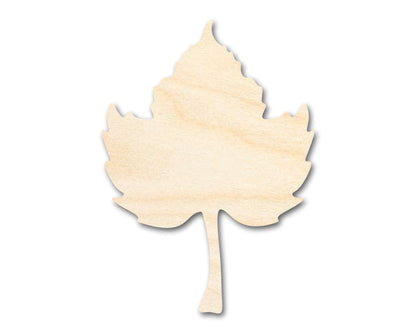 Unfinished Wood Pumpkin Leaf Shape - Fall - Craft - up to 46" DIY - NameSigns.com