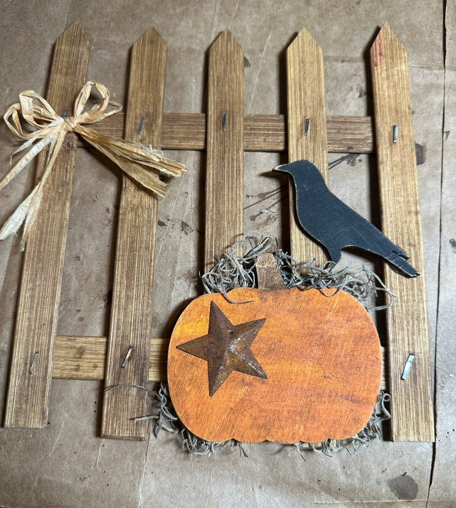 Unfinished Wood Pumpkin Silhouette - Craft - up to 46" DIY - NameSigns.com