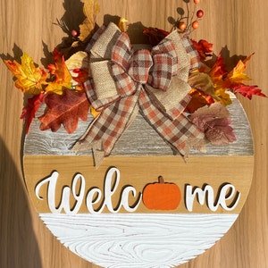 Unfinished Wood Pumpkin Silhouette - Craft - up to 46" DIY - NameSigns.com
