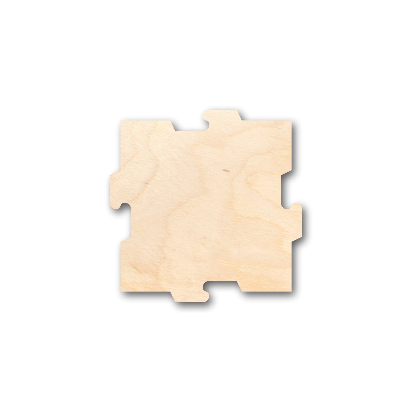 Unfinished Wood Puzzle Piece Interlocking Shape - Craft - up to 46" DIY - NameSigns.com