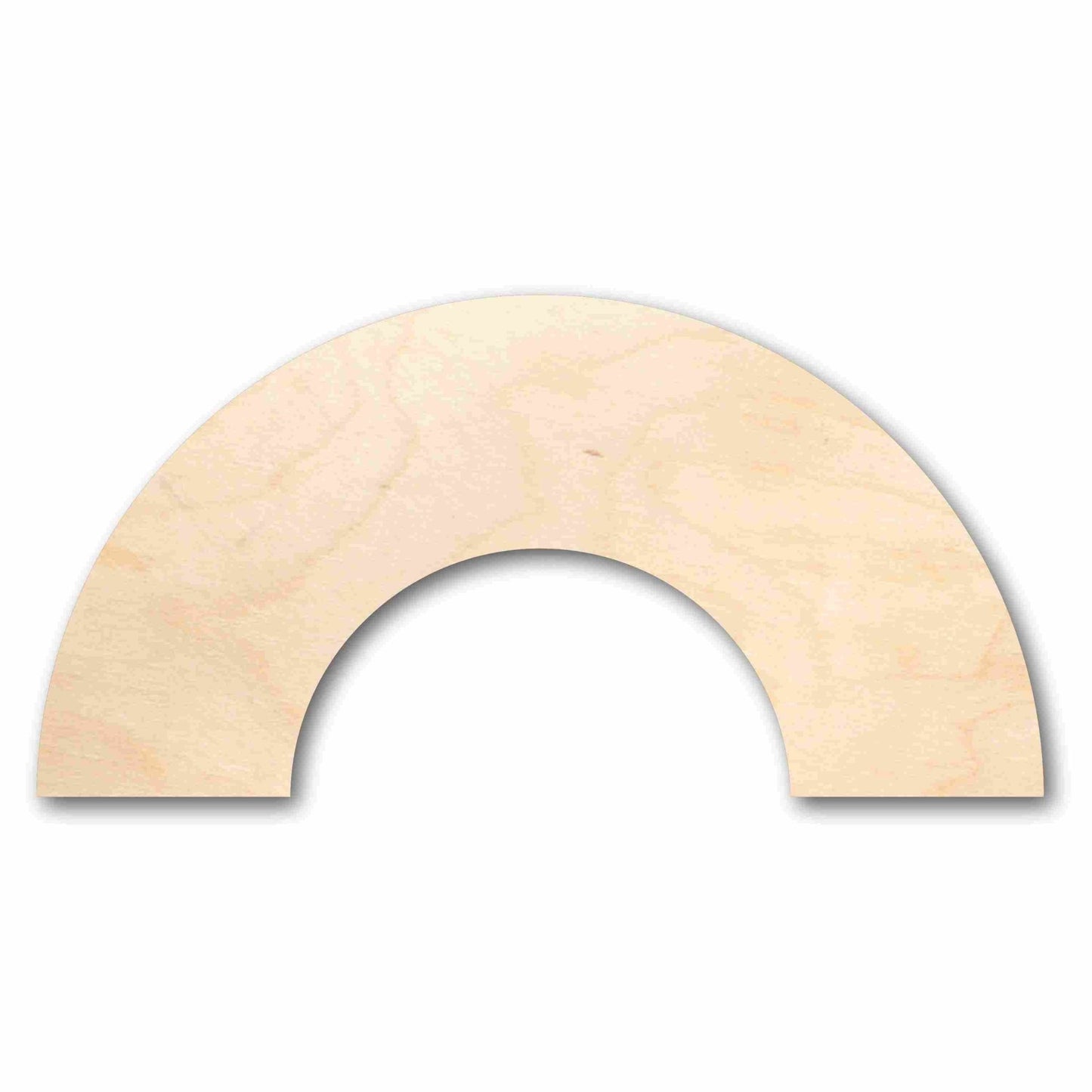 Unfinished Wood Rainbow Silhouette - Craft - up to 46" DIY - NameSigns.com