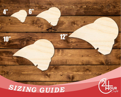 Unfinished Wood Ram Mascot Shape | DIY Craft Cutout | up to 46" DIY - NameSigns.com