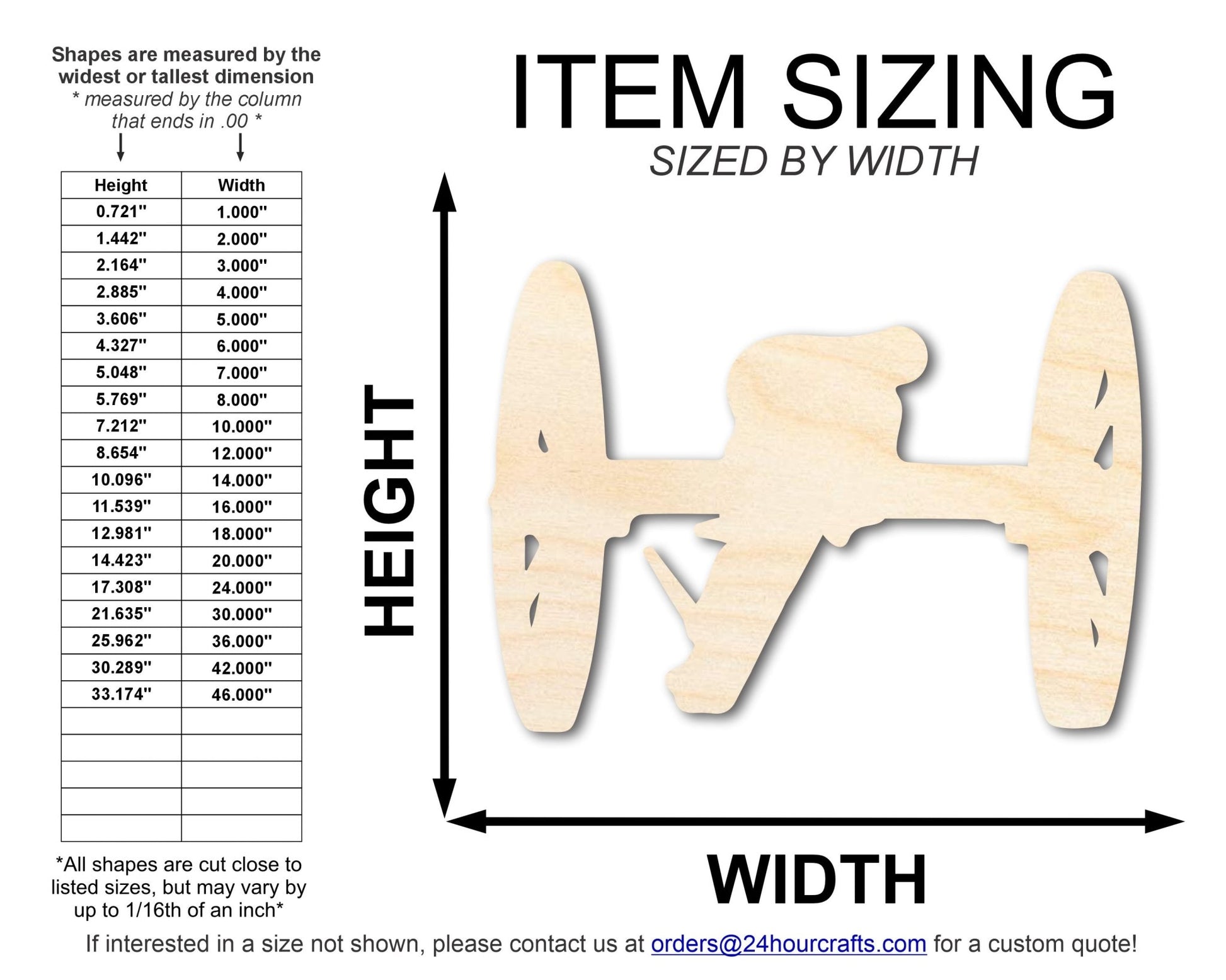 Unfinished Wood Revolutionary Cannon Shape | DIY Craft Cutout | up to 46" DIY - NameSigns.com