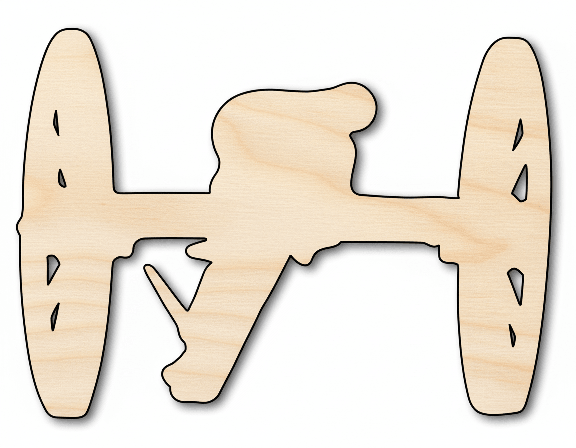 Unfinished Wood Revolutionary Cannon Shape | DIY Craft Cutout | up to 46" DIY - NameSigns.com