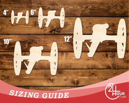 Unfinished Wood Revolutionary Cannon Shape | DIY Craft Cutout | up to 46" DIY - NameSigns.com