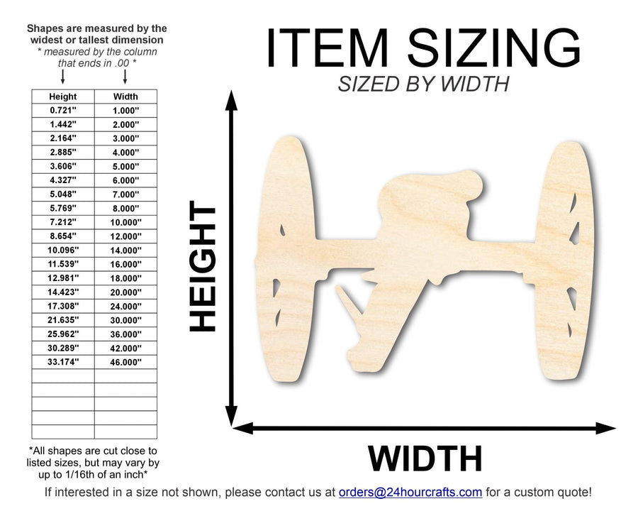 Unfinished Wood Revolutionary Cannon Shape | DIY Craft Cutout | up to 46" DIY - NameSigns.com