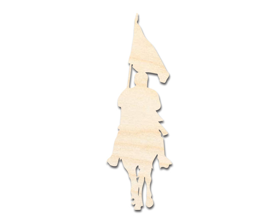 Unfinished Wood Revolutionary Horse Shape | DIY Craft Cutout | up to 46" DIY - NameSigns.com