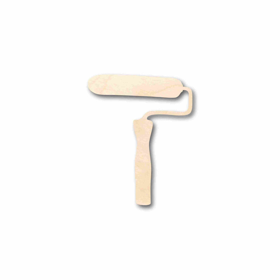 Unfinished Wood Roller Silhouette - Craft - up to 46" DIY - NameSigns.com