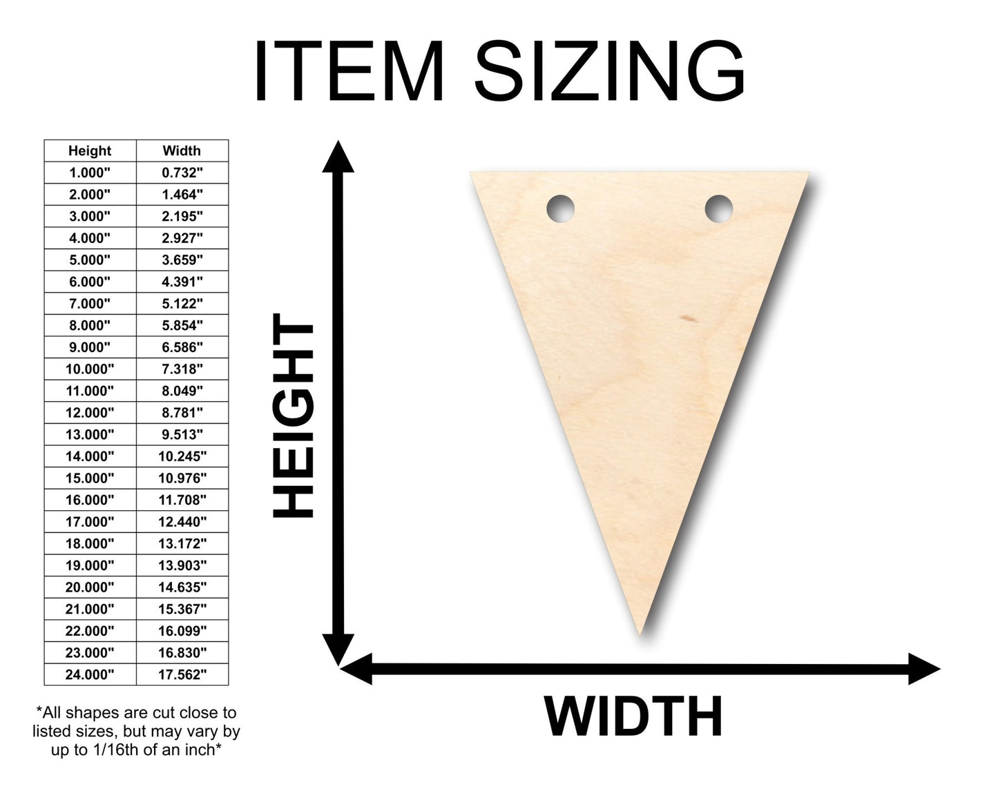 Unfinished Wood Rope Sign Banner Plaque Shape - Craft - up to 46" DIY - NameSigns.com