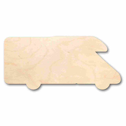 Unfinished Wood RV Shape - Camping - Craft - up to 46" DIY - NameSigns.com